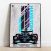 Poster Formula 1 Lewis Hamilton Mercedes