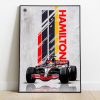 Lamina F1 Lewis Hamilton Mclaren 2007