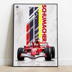 Poster Michael Schumacher F1 Ferrari | Formula 1 | Temporada 2006