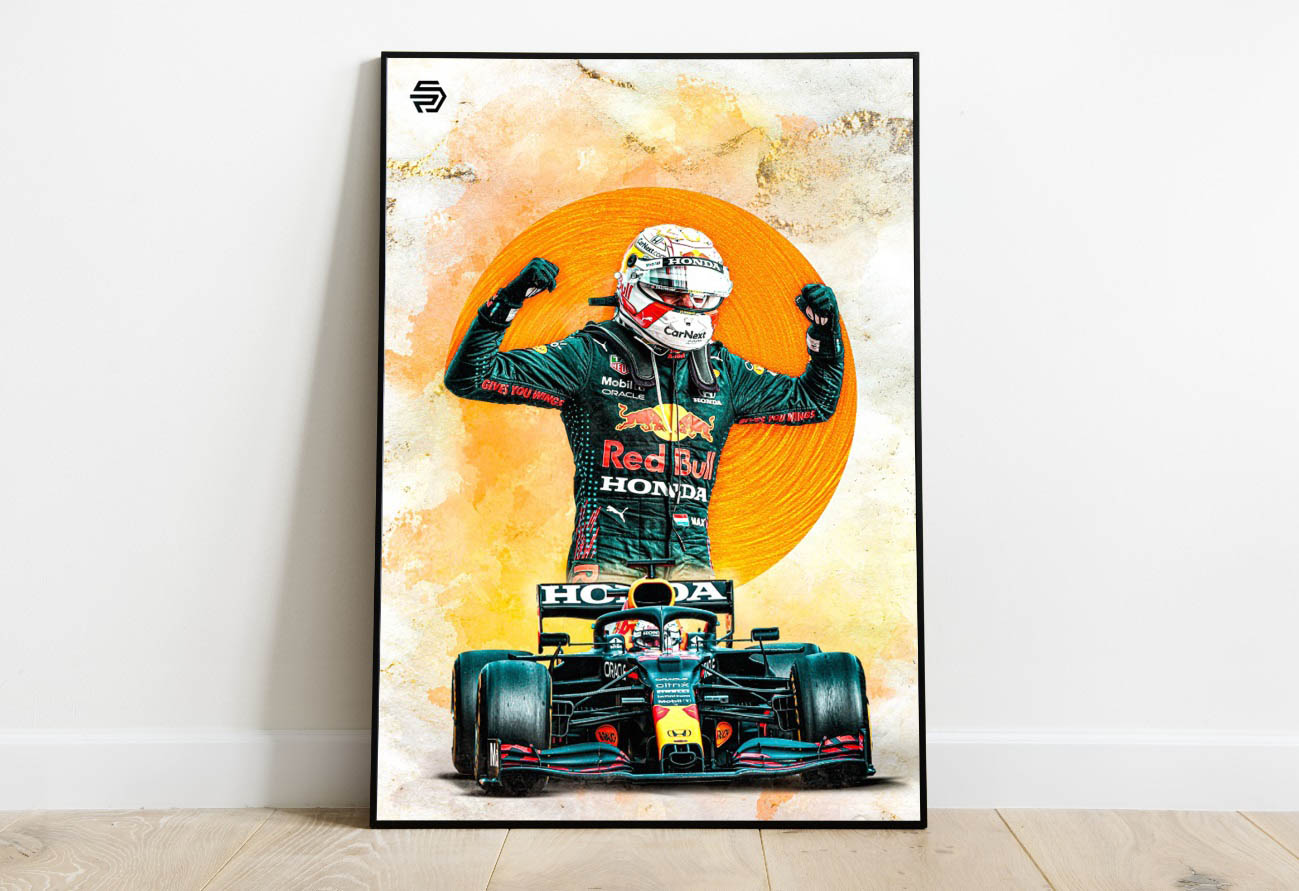 Max Verstappen Posters Formula 1