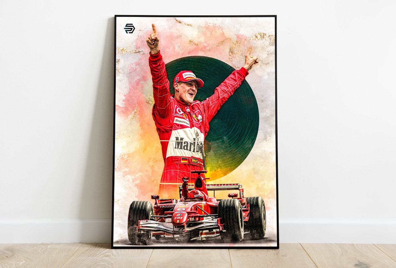 Michael Schumacher Poster F1 Ferrari | Formula 1