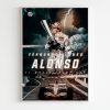 Fernando Alonso F1 Poster Mclaren Formula 1