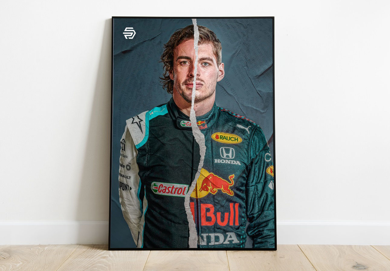 Alonso versus Verstappen Posters Formula 1 2021