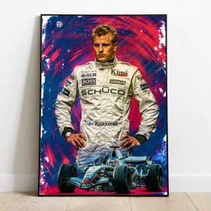 Kimi Raikkonen Posters Formula 1 Mclaren Mercedes | Temporada 2005