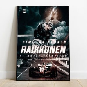 Kimi Raikkonen Posters Formula 1 Mclaren Mercedes