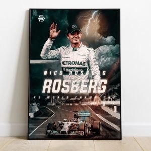F1 Poster Nico Rosberg Mercedes | Formula 1