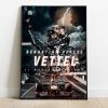 Sebastian Vettel con el dedo Diseño Poster Formula 1