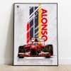 Poster Ferrari Fernando Alonso 2013