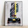 Poster Formula 1 Sebastian Vettel Red Bull