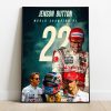 Button Poster F1 World Champion Mclaren