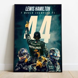 Poster Hamilton World Champion F1