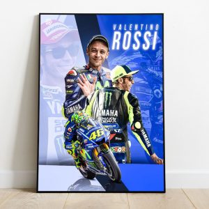 Poster Valentino Rossi Movistar Yamaha Moto Gp