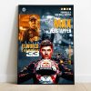Poster Verstappen Campeón del Mundo Red Bull Formula 1 Numero 33