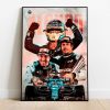 Poster Alonso Alpine F1 Podium Qatar 2021- FORMULA 1