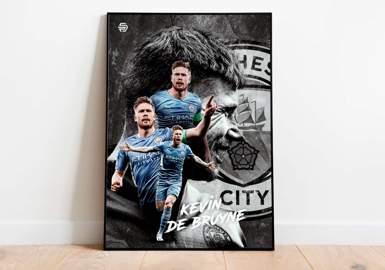 Poster Kevin Bruyne Manchester City