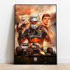 Poster Max Verstappen Formula 1 World Champions Red Bull